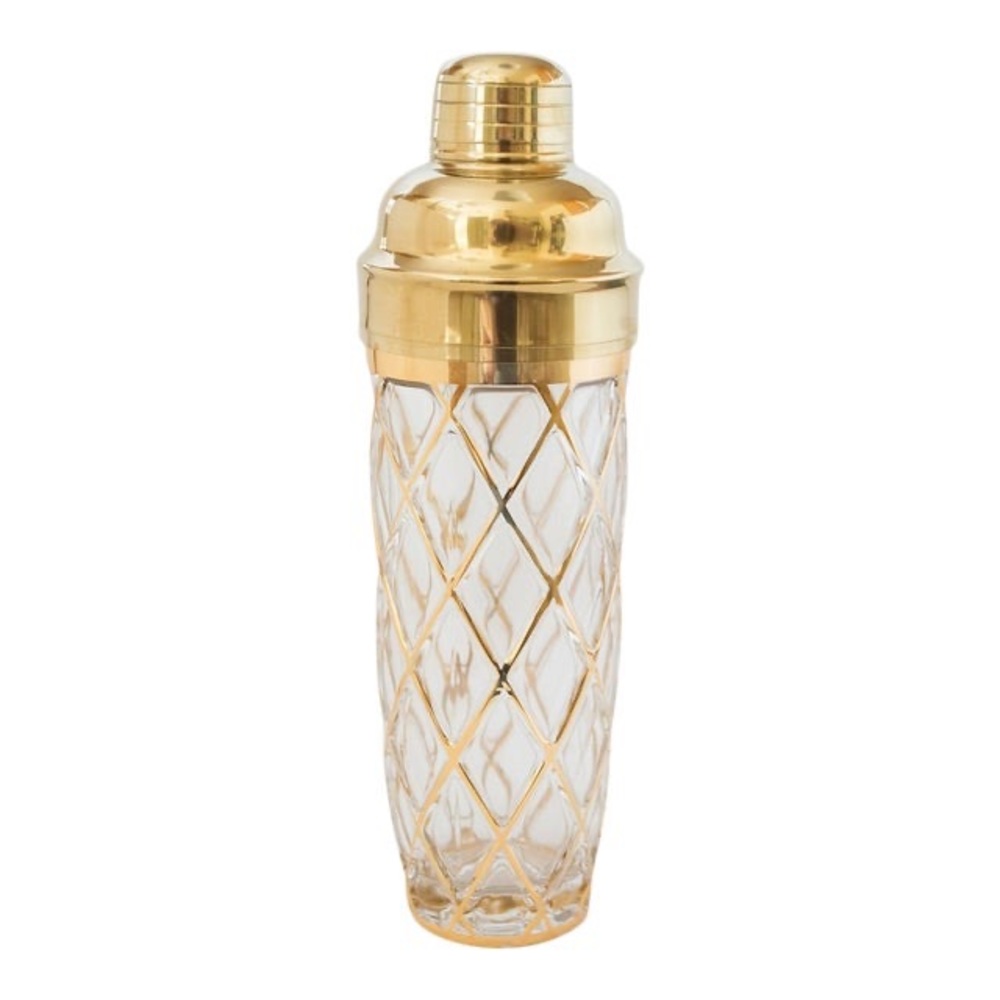 Joseph Altuzarra 18k Gold Lattice Cocktail Shaker